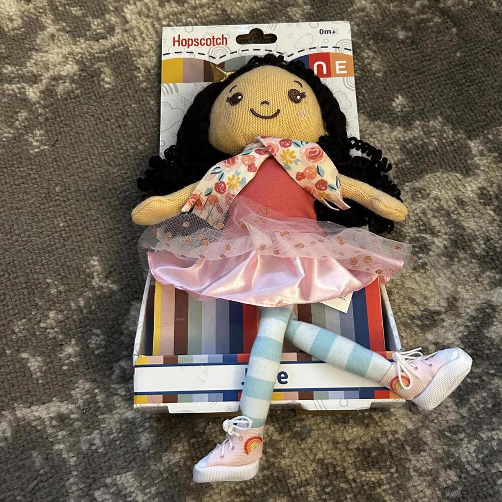 Hopscotch Lane Jade Soft Body Floppy Doll (NEW)